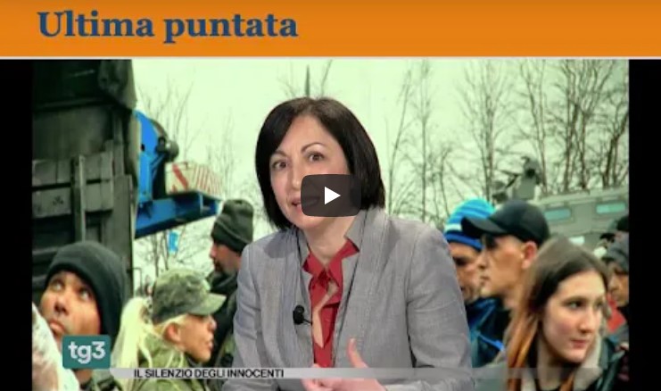 Italian TV about Ukraine in war