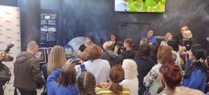 The presentation of Maksym Brovchenko’s debut book “Planet A” took place in Dnipro