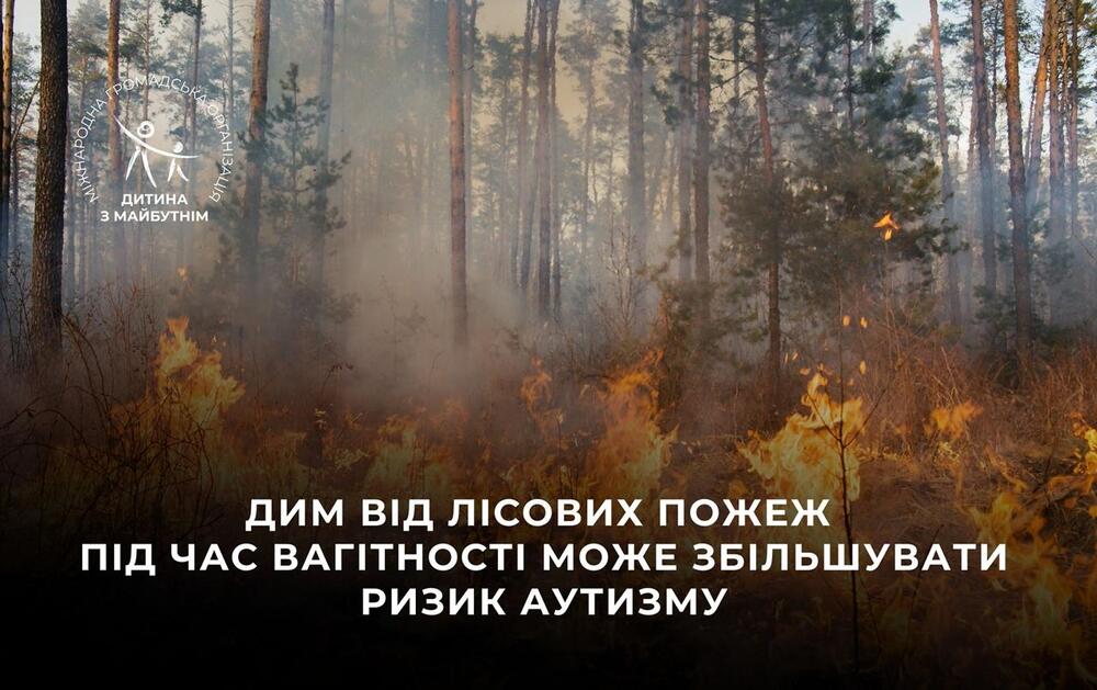 Лісові пожежі під час вагітності можуть збільшувати ризик аутизму у дитини