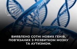 Виявлено сотні нових генів, частина з яких повʼязана з аутизмом